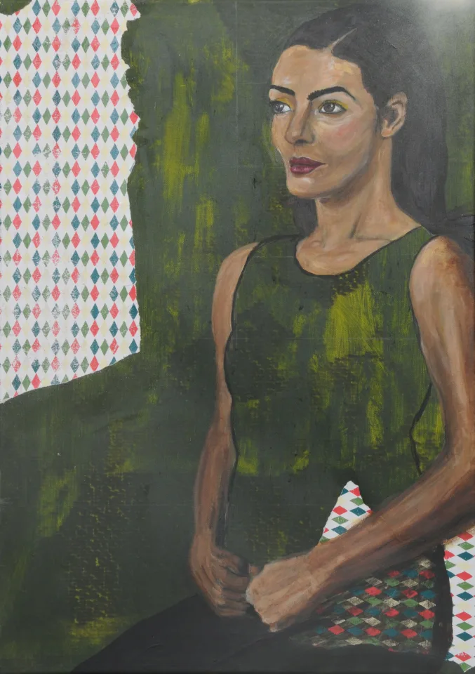 Werk „Grüne Dame“